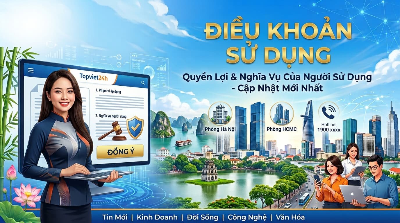 Điều Khoản Sử Dụng Topviet24h